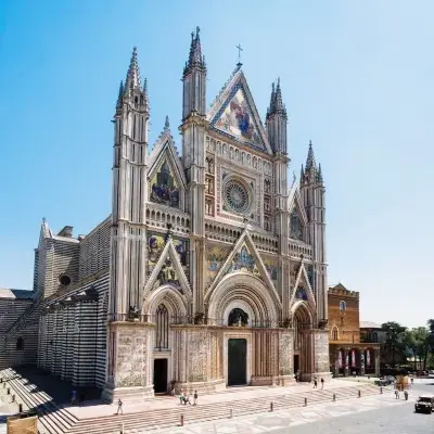 Veduta di Orvieto, dove riceve il nutrizionista Andrea Valigi